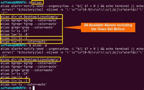 alias Command Help & Examples .